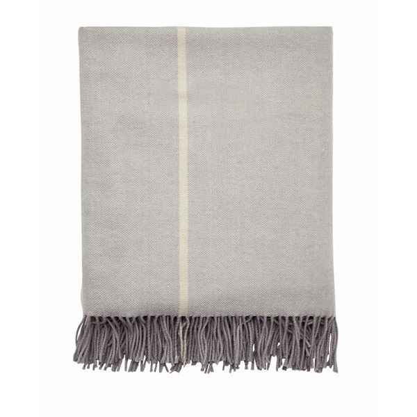 Asha Woven Throw - Silver